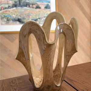 1990s Makora Krosno Contemporary Art Glass Vase